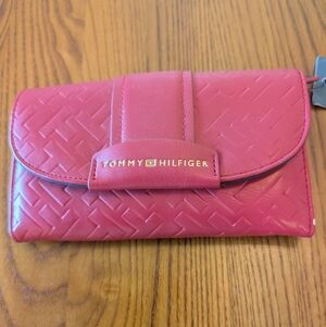 Tommy Hilfiger Red Wallet - NEW